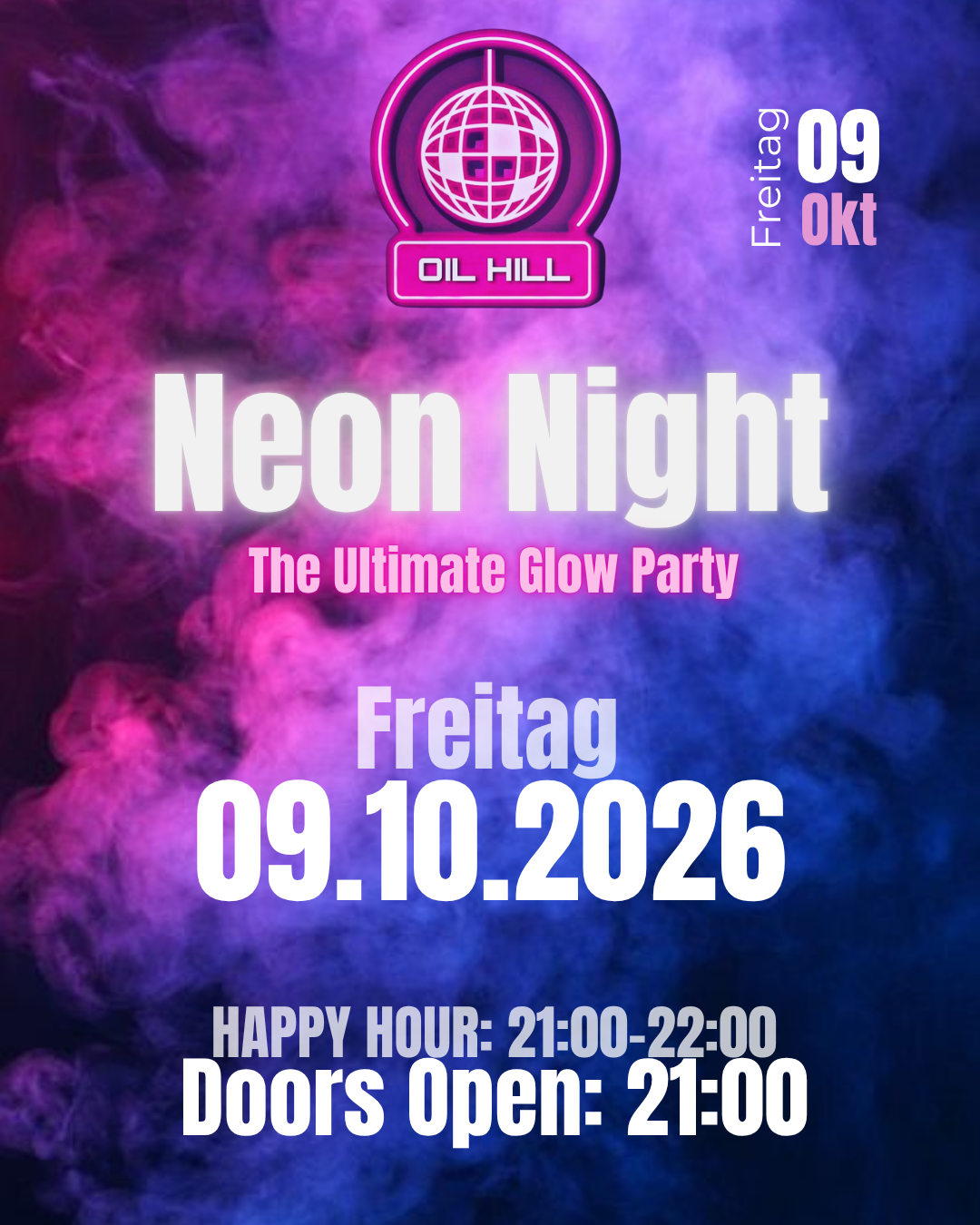 Event Flyer: NEON Night in Niederrußbach