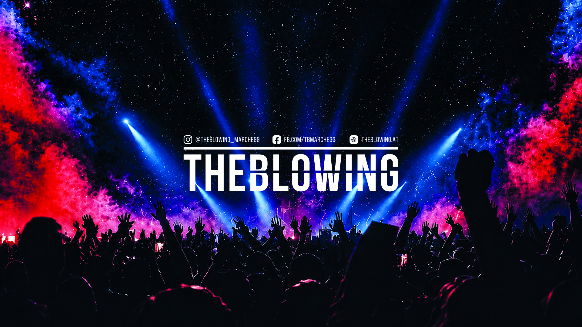 Event Flyer: THE BLOWING 2026 in Schlosspark Marchegg (Wetterfest)